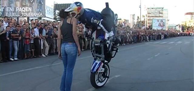 Kosova'da moto show heyecanı
