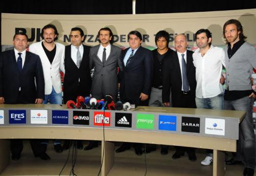 Beşiktaş imza şov yaptı