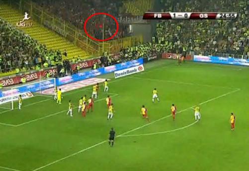 Fenerlileri yalanlayan görüntü! (VİDEO)